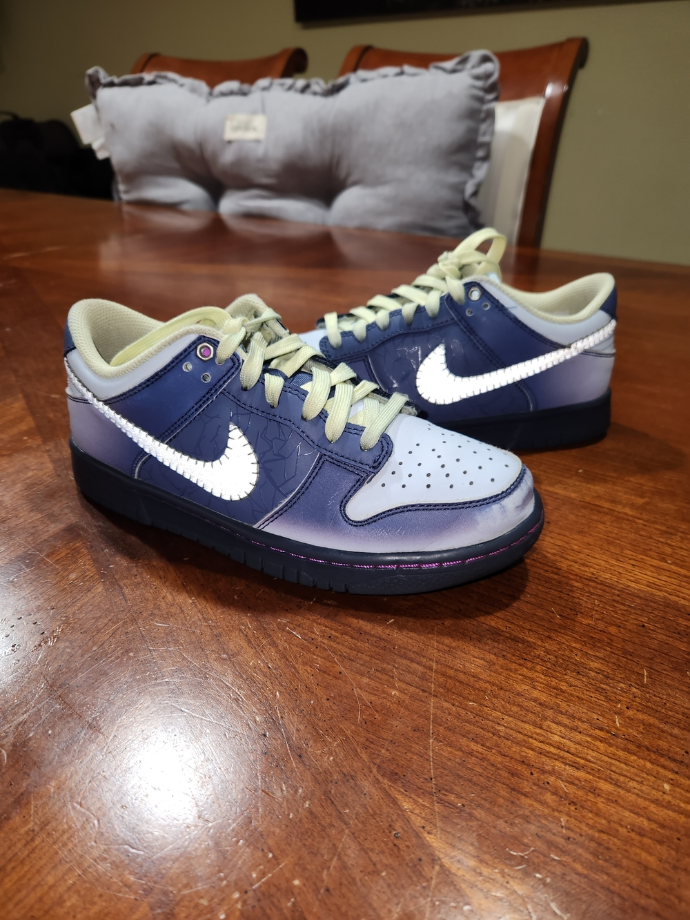 Nike Dunk Low Halloween Edition Size 5 Youth Used Condition
